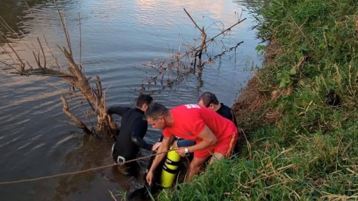 Jovem de 14 anos tenta atravessar Rio Sapucaí e morre afogado; Bombeiros fazem buscas pelo corpo