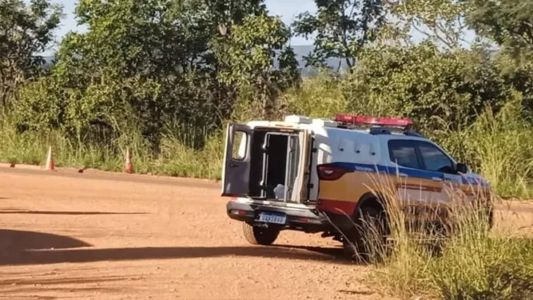 O jovem se acidentou na estrada enquanto voltava para casa