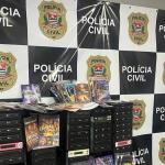 Polícia fecha estúdio clandestino e apreende 12 mil CDs e DVDs em SP