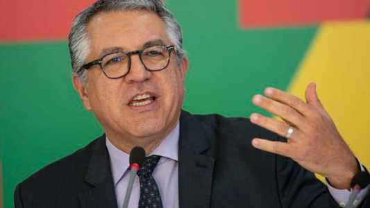 O ministro-chefe da Secretaria das Relações Institucionais, Alexandre Padilha, concedeu um entrevista coletiva nesta quarta-feira (18)