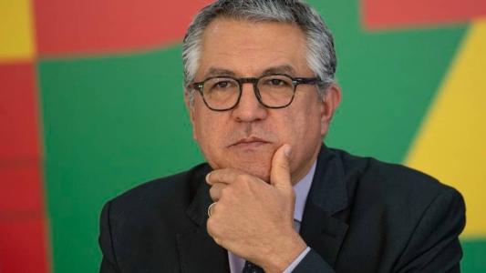 O ministro-chefe da Secretaria das Relações Institucionais, Alexandre Padilha, concedeu uma entrevista coletiva nesta quarta-feira (18)