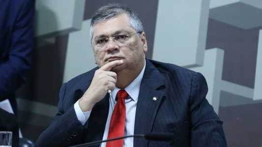 O ministro da Justiça e Segurança Pública Flávio Dino ironizou declaração dada pelo senador Jorge Seif (PL-SC)