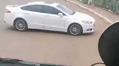 O motorista do Fusion não foi localizado