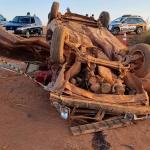 Idoso embriagado e sem habilitação cai com carro em ribanceira e morre no interior de Minas Gerais