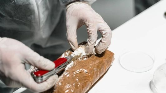 O motorista foi detido por tráfico de drogas