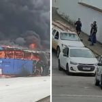 Jogadores do sub-14 do Vasco estavam no ônibus que pegou fogo na BR-040
