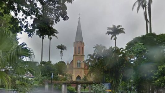 O padre Carvalho esteve na Paróquia de Nossa Senhora das Dores, em Itaguara
