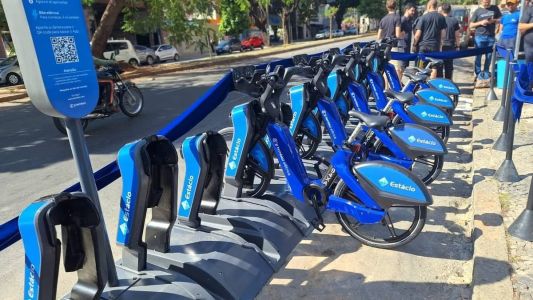 O pagamento para liberação da bicicleta é feita por um aplicativo