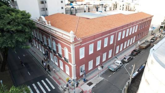O Palacete Santa Mafalda foi construído no final da década de 1850 e foi transformado em escola em 1907