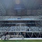 Arena MRV: palco para primeiro show 'avulso' toma forma no estádio