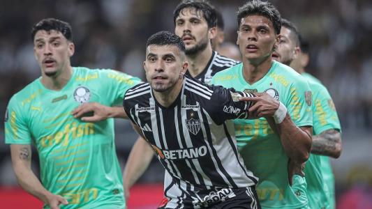 O Palmeiras venceu o primeiro jogo por 1 a 0, no Mineirão