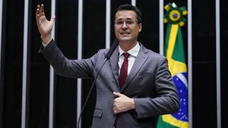 O parlamentar cassado Deltan Dallagnol, do Podemos do Paraná