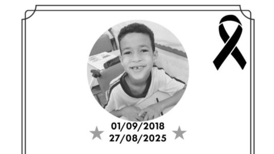 O pequeno Nicolas Gabriel completaria 7 anos de idade nesta segunda-feira 1