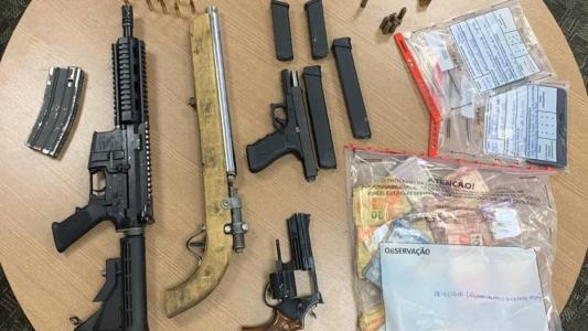 O policial militar lotado em Sabará, também era alvo da operação