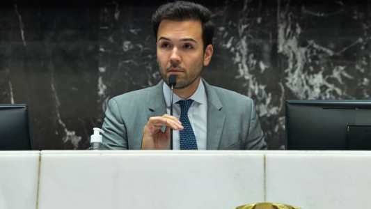 O presidente da Assembleia de Minas, Tadeu Martins Leite