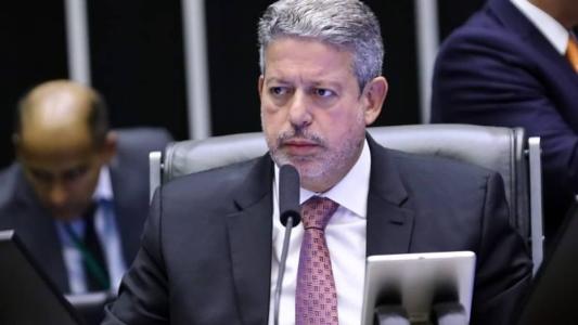 O presidente da Câmara, Arthur Lira