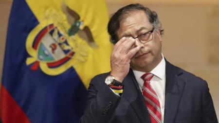 O presidente da Colômbia, Gustavo Petro