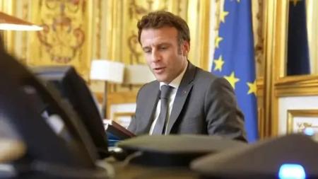 O presidente da França, Emmanuel Macron