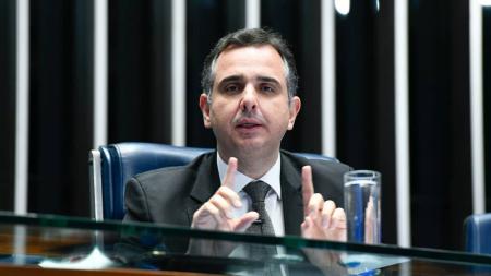 O presidente do Congresso Nacional, Rodrigo Pacheco