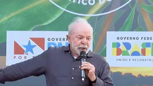 O presidente Luiz Inácio Lula da Silva, do PT