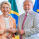 Lula conversa com presidente da Comissão Europeia sobre acordo com Mercosul