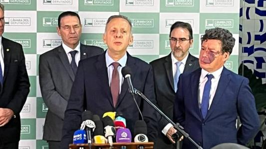 O relator do GT, Aguinaldo Ribeiro (PP-PB), e o presidente do colegiado, Reginaldo Lopes (PT-MG)