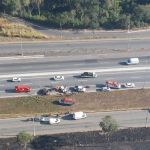 Engavetamento deixa feridos na MG-10, na Grande BH 