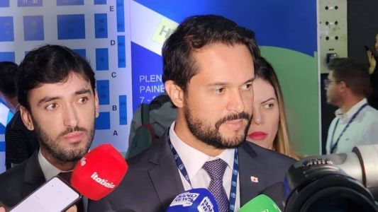O secretário de Desenvolvimento Econômico, Fernando Passalio
