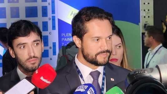 O secretário de Desenvolvimento Econômico, Fernando Passalio