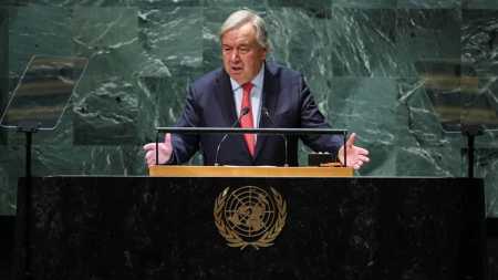 O secretário-geral da ONU, António Guterres, cobrou a libertação dos reféns na Faixa de Gaza