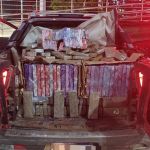 Homem é preso transportando 1.131 tabletes de maconha em caminhonete