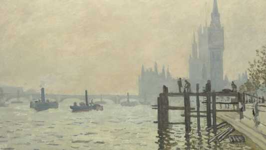 O Tâmisa Abaixo de Westminster, de Claude Monet