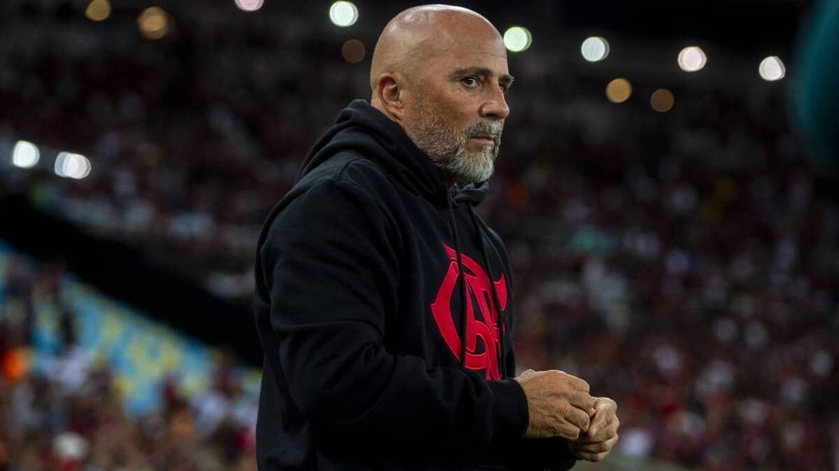 Sampaoli aponta os méritos do Flamengo para virar o jogo contra Athletico 