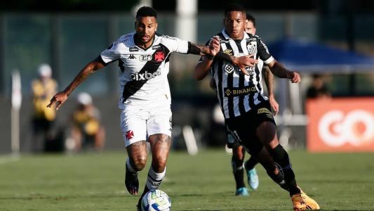 O Vasco foi derrotado pelo Santos por 1 a 0, no primeiro turno