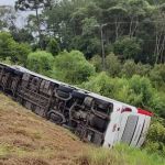 Acidente de ônibus deixa, pelo menos, sete mortos no Paraná