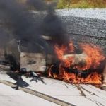 Carro pega fogo e motorista morre carbonizado após acidente na BR-381, em Minas Gerais