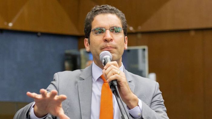 O vereador Braulio Lara O vereador Braulio Lara
