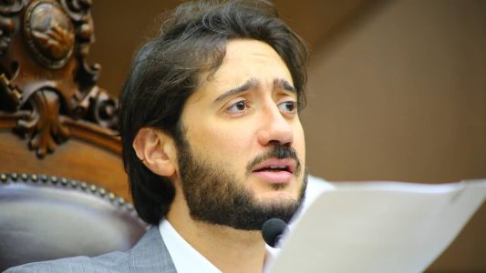 O vereador Gabriel Azevedo, presidente da Câmara de BH