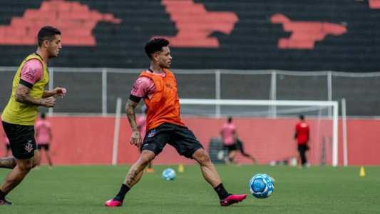 O Vitória encerrou nesta sexta-feira a preparação para enfrentar o ABC