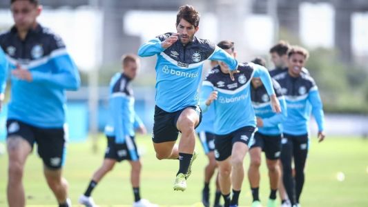 O volante Lucas Silva é um dos prováveis retornos do Grêmio contra o Cruzeiro
