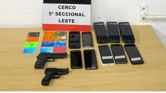Objetos apreendidos durante operação contra 'Rei do Pix'