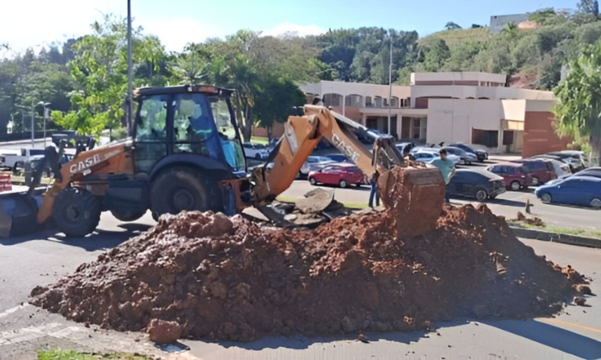 Obra emergencial pode afetar abastecimento de água no campus da UFJF