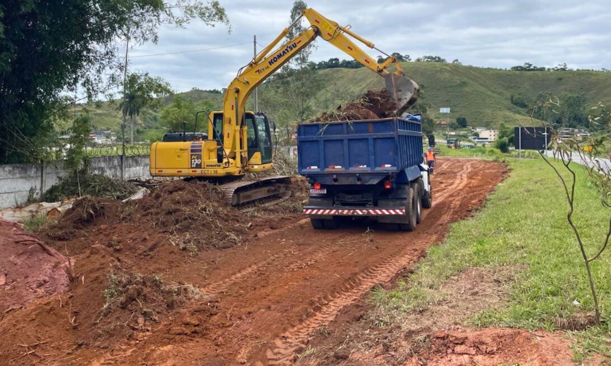 EPR Via Mineira inicia construção de base na BR-040, em Santos Dumont
