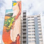 Coletivo mineiro formado por mulheres inaugura empena no Centro de BH