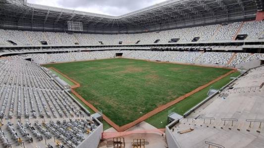 Obras da Arena MRV passam dos 95% de conclusão