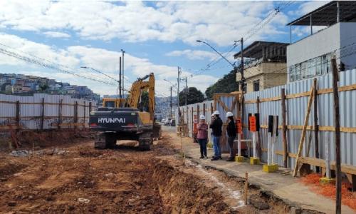 obras de despoluição rio paraibuna avenida brasil - prefeitura juiz de fora