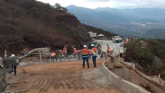 Obras foram embargadas na estrada