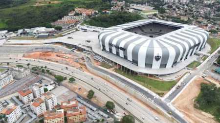 Obras no entorno do estádio visam melhorar trânsito local