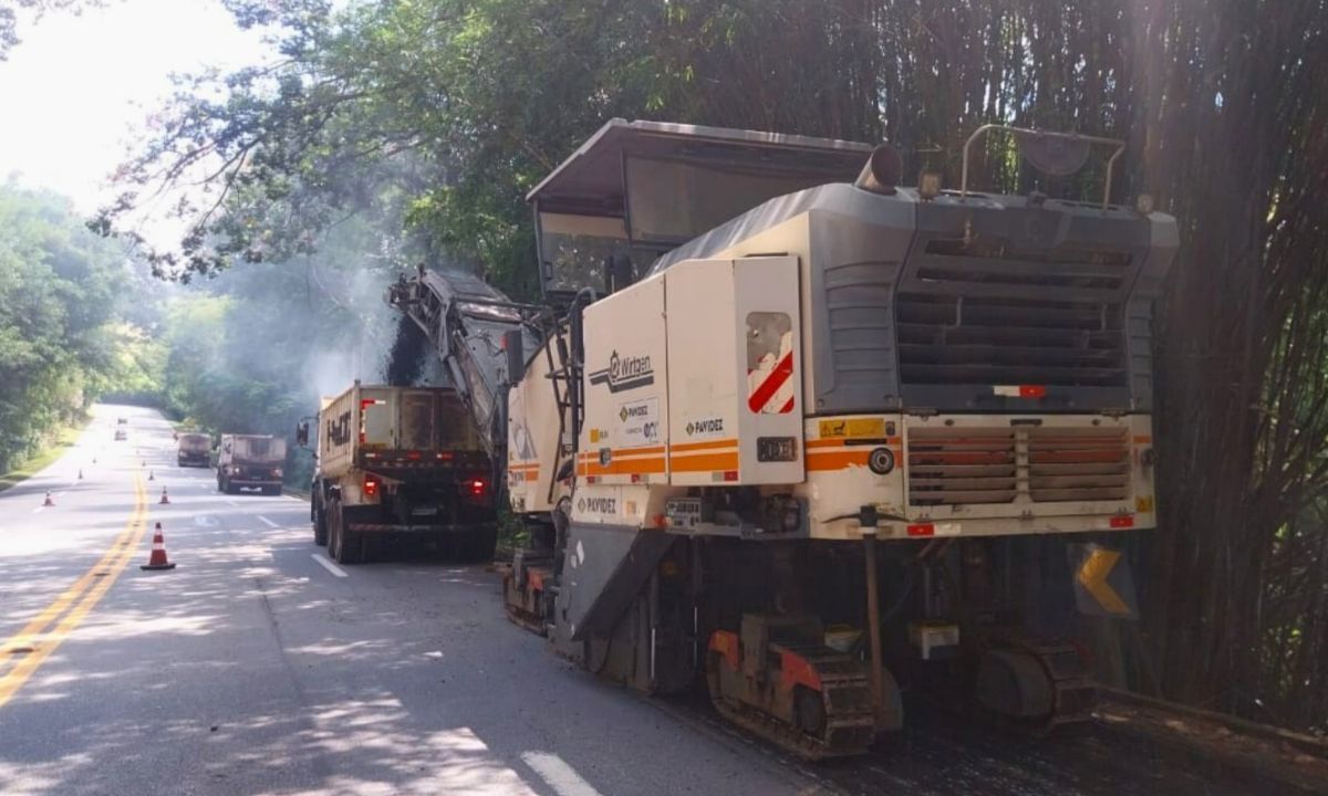 Concessionária avança com obras de recuperação e melhorias na BR-040