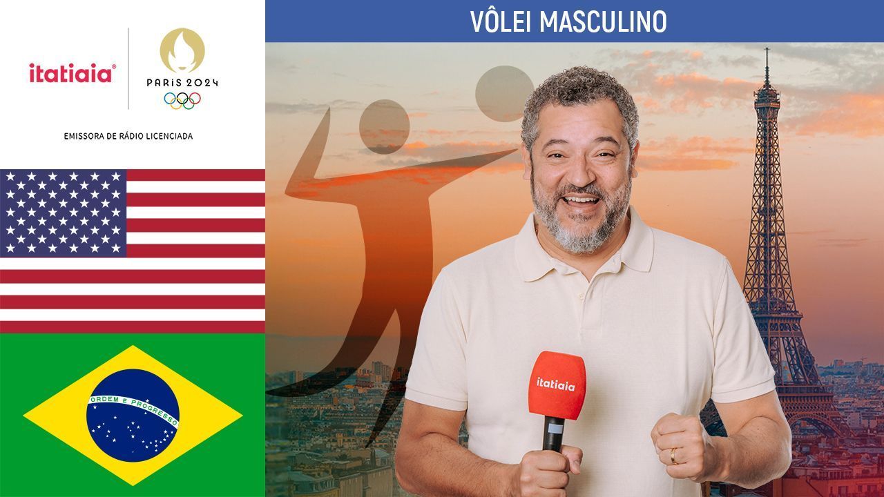 Brasil x Estados Unidos no vôlei masculino: acompanhe a transmissão da Itatiaia